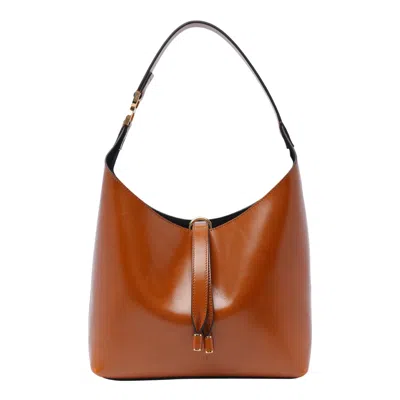 Chloé Small Marcie Hobo Bag In Brown