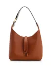 Chloé Womens Tan Marcie Hobo Small Leather Shoulder Bag In Brown