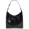 Chloé Small Marcie Leather Hobo Bag In 001 Black