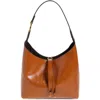 Chloé Womens Tan Marcie Hobo Small Leather Shoulder Bag In 26m Clay Brown
