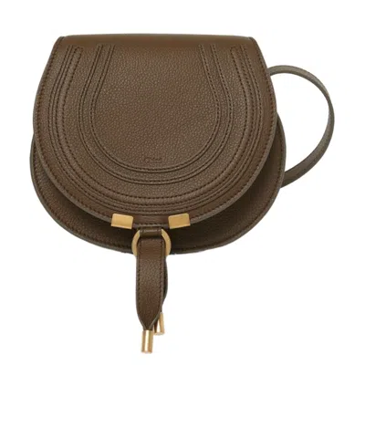 CHLOÉ CHLOÉ MARCIE FOLDOVER SMALL SADDLE BAG