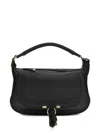 Chloé Small Marcie Leather Shoulder Bag In Black