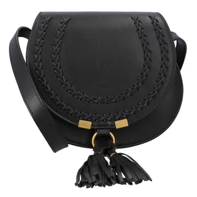 Chloé Small Marcie Saddle Bag Black