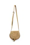 Chloé Small Marcie Saddle Bag In Green