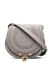 Chloé Small Marcie Saddle Bag In Grey