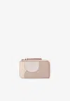 Chloé Small Moona Zipped Cardholder In Multicolor