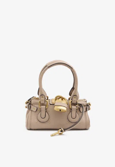 Chloé Small Paddington Bag In Pink