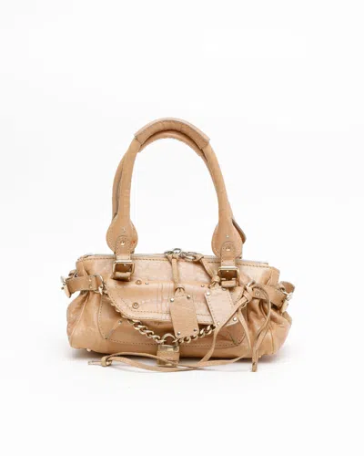 Chloé Small Paddington Bag In Sand
