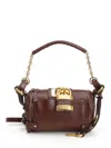 Chloé Crafty Brown Small Paddington Chain Bag In Brown