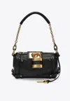 Chloé Chloe Women Black Leather Small Paddington Shoulder Bag In Black