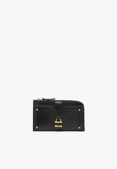 Chloé Small Paddington Coin Purse In Black
