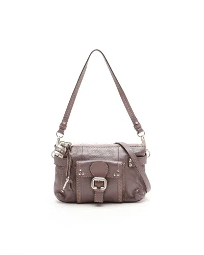 Chloé Small Paddington Crossbody Bag In Purple