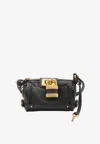 Chloé Chloe Women Black Leather Small Paddington Shoulder Bag In Black