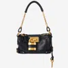 Chloé Borsa Con Catena Paddington Piccola In Pelle Granata In Black