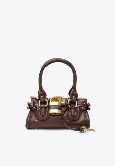 CHLOÉ SMALL PADDINGTON LEATHER SHOULDER BAG