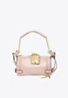 Chloé Antiqued Pink Leather Small Paddington Shoulder Bag In Pink