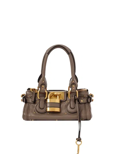 CHLOÉ SMALL PADDINGTON LETAHER TOTE BAG