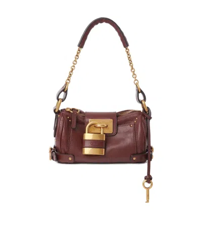 Chloé Small Paddington Shoulder Bag In Brown