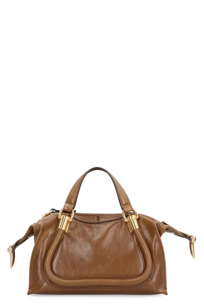Chloé Brown Paraty 24 Small Satchel