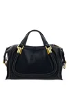 Chloé Women Borsa Paraty 24 Piccola In Pelle Lucida In Black