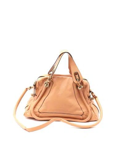 Chloé Small Paraty Bag In Nude