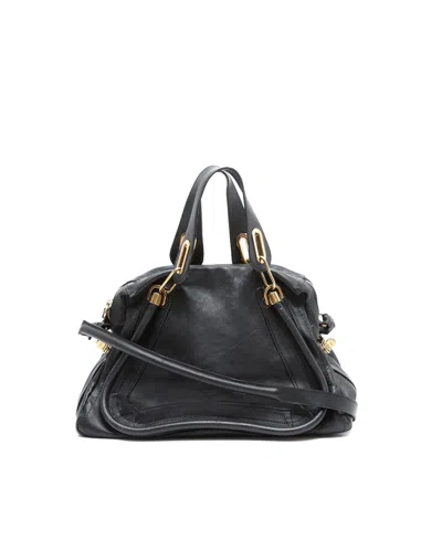 Chloé Small Paraty Bag In Black