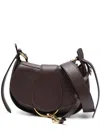 Chloé Ride Shoulder Bag In Soft Leather Black Size Onesize 100% Calf-skin Leather