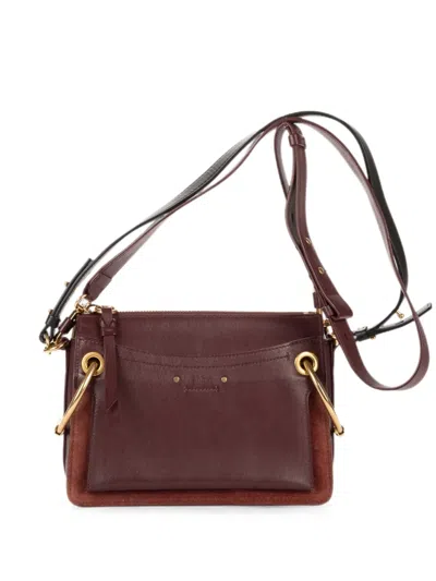 Pre-owned Chloé Small Roy Cross Body Bag In Brown