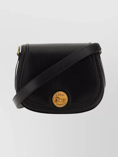 Chloé Small Saddle Bag Gold Tone Hardware