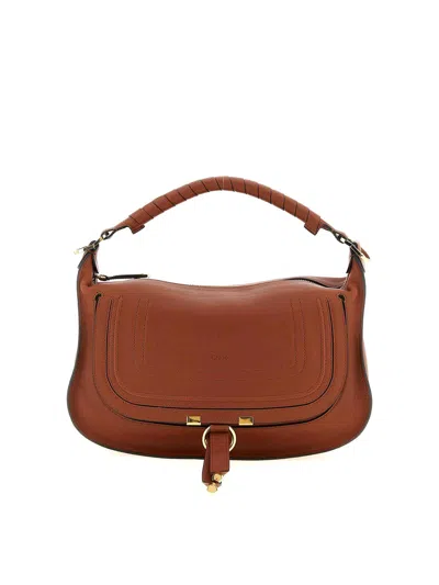 Chloé Small Shoulder Bag In Brown