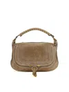 Chloé Small Shoulder Bag In Sand