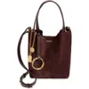 Chloé Small Spin Leather Crossbody Tote