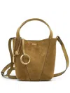 Chloé Small Spin Suede Leather Tote Bag