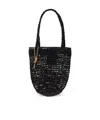 Chloé Small Summer Banana Shopping Raffia Beach Bag