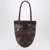 Chloé Small Summer Banana Tote Bag In Brown