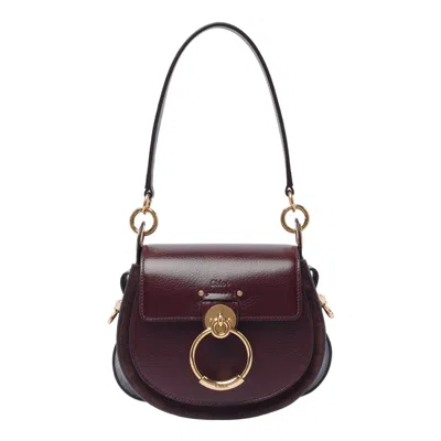 Chloé Small Tess Crossbody Bag In Violet