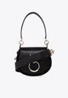 Chloé Small Tess Leather Crossbody Bag In Black