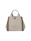 Chloé Small Carry Jacquard Canvas Tote Bag