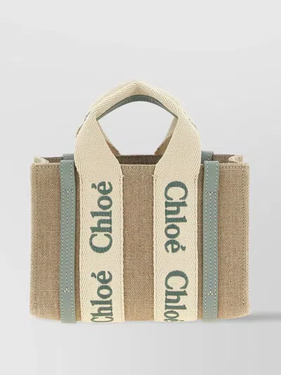 Chloé Small Tote Bag With Top Handles And Shoulder Strap