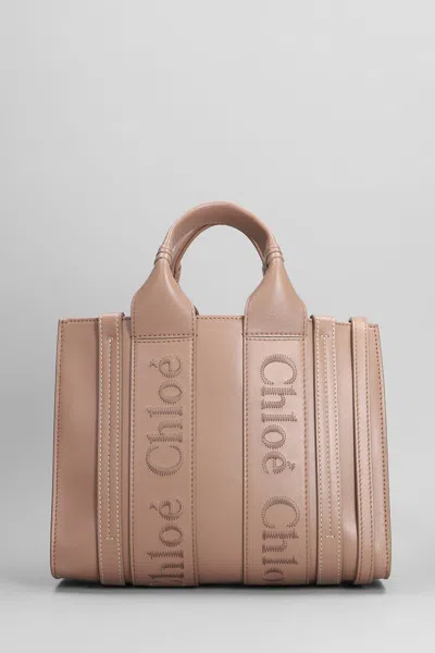 Chloé Small Tote Tote In Powder Leather