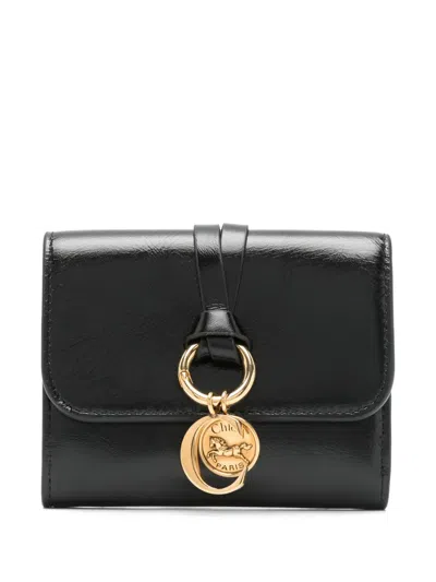 CHLOÉ SMALL TRI-FOLD ALPHABET WALLET