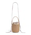 Chloé Small Woody Bucket Top Handle Bag In Grey