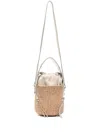 Chloé Womens Chloe Woody Small Paper Bucket Bag
