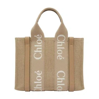 CHLOÉ SMALL WOODY TOTE BAG