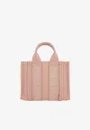 Chloé Small Tote Tote In Powder Leather In Pink