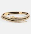 Chloé Snake Choker In Gold