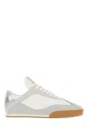 Chloé Kick Lace-up Leather Low Top Sneakers In White