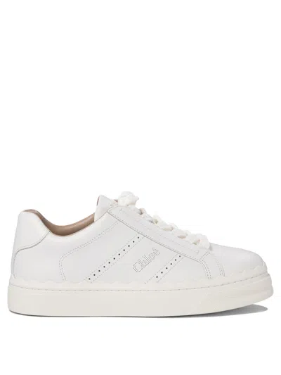 CHLOÉ SNEAKERS & SLIP-ON WHITE