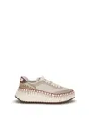Chloé Beige Runner Sneakers In Neutral