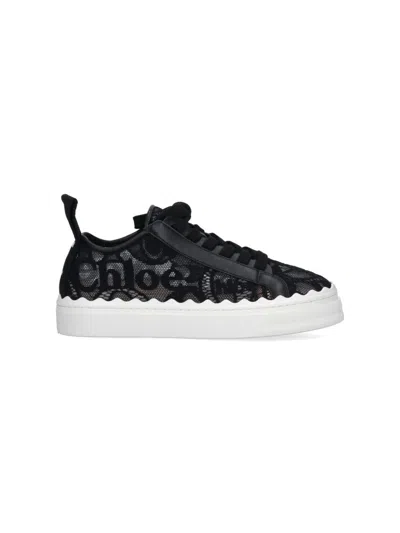 Chloé Chloè Sneakers In Black